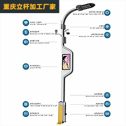 重慶智慧路燈桿案列